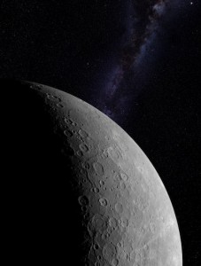 Une nouvelle étude montre que le rayon de la planète Mercure a rétréci de 7 km au cours des derniers 4 milliards d’années. (Crédit photo : NASA / Laboratoire de physique appliquée de l'Université Johns Hopkins / Institut Carnegie de Washington)